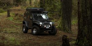 Jeep Wrangler with Black Rhino Voyager